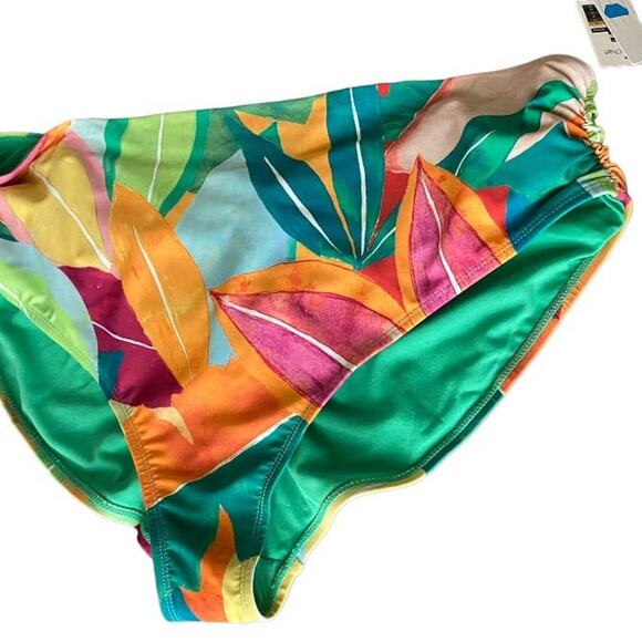 Time and Tru  Mid Rise Ruched Bikini Bottom Women's 3X NWT‎ - Picture 4 of 6